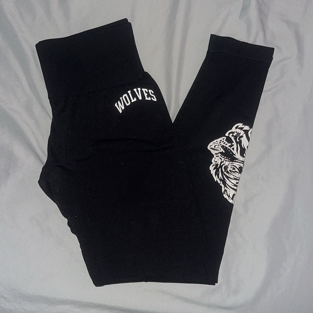 Seamless leggings no butt scrunch